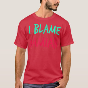 Ik heb de schuld bij Damian Friends First Name Bud T-shirt