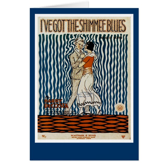 Ik heb de Shimmie Blues. (Voorkant)