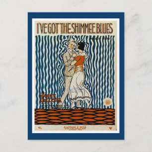 Ik heb de Shimmie Blues. Briefkaart