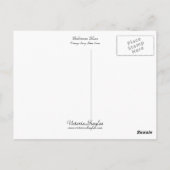 Ik heb de Shimmie Blues. Briefkaart (Achterkant)