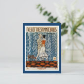 Ik heb de Shimmie Blues. Briefkaart (Staand voorkant)