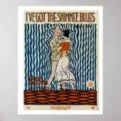 Ik heb de Shimmie Blues. Poster (Voorkant)