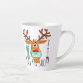 Ik heb de Shot Face Mask Reindeer Espresso Cup Latte Mok (Rechts)