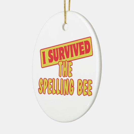 IK HEB DE SPELLING OVERLEVEN KERAMISCH ORNAMENT (Links)