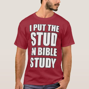 Ik heb de studie in Bijbelstudie Jezus Christelijk T-shirt