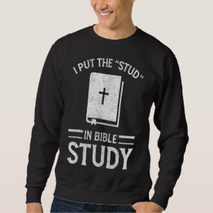 Ik heb de studie in de Bijbel Christelijk gezet Trui