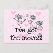 Ik heb de T-shirts van Moves Ballet en Gifts Briefkaart (Voorkant)