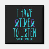 Ik heb de tijd om zelfmoordbewustzijn te horen... magneet (Voorkant)