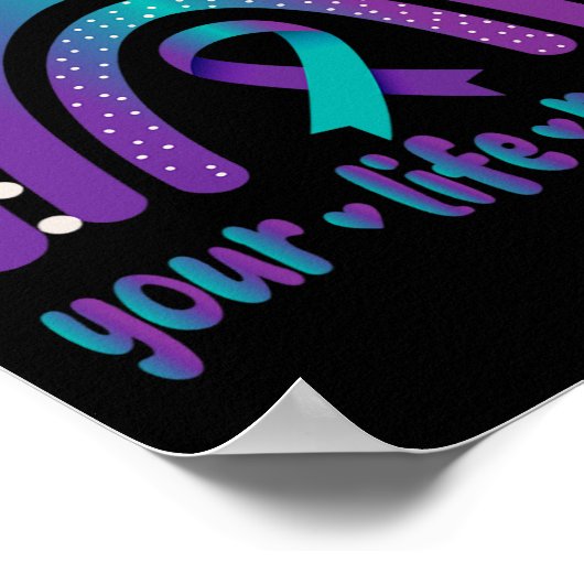 Ik heb de tijd om zelfmoordbewustzijn te horen... poster (Hoek)