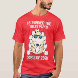 Ik heb de Toilet Paper Crisis 2020 Hamster Ow over T-shirt