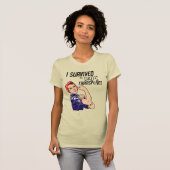 Ik heb de transplantatie van mijn vader overleefd. t-shirt (Voorkant volledig)