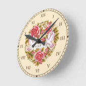 Ik heb de trouwklok gelezen ronde klok (Hoek)