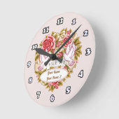 Ik heb de trouwklok gelezen ronde klok (Hoek)