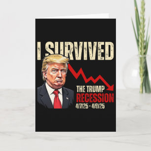 Ik heb de Trump-recessie overleefd 4725 4925 Trump Kaart