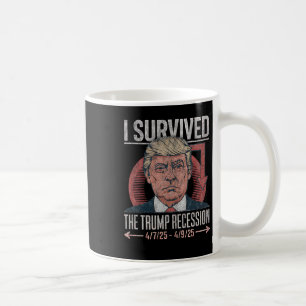 Ik heb de Trump Recession 2025 Parodie Vintage ove Koffiemok