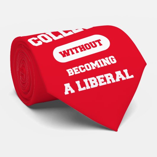 Ik heb de universiteit overleefd zonder een libera stropdas (Opgerold)