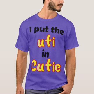 Ik heb de UTI in cutie 1 gezet T-shirt