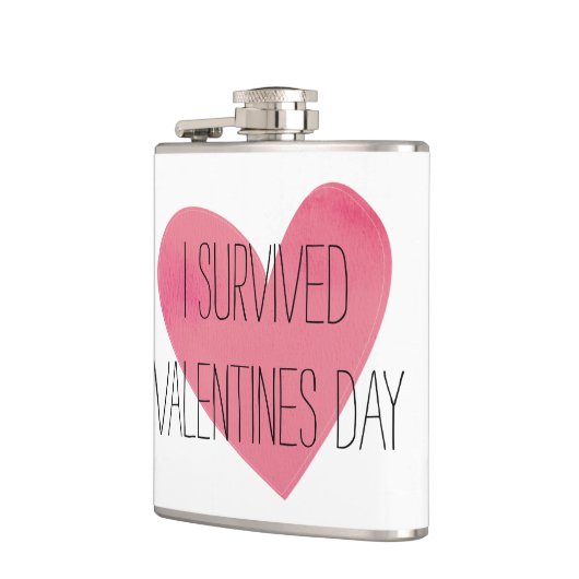Ik heb de Valentijnsdag overleefd Heupfles (Links)