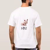 Ik heb de Varkensgriep overleefd. T-shirt (Achterkant)