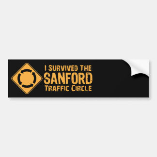 Ik heb de verkeerscirkel van Sanford overleefd Bumpersticker