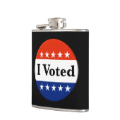 Ik heb de verkiezingen van 2026 gestemd heupfles (Links)