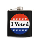 Ik heb de verkiezingen van 2026 gestemd heupfles (Voorkant)