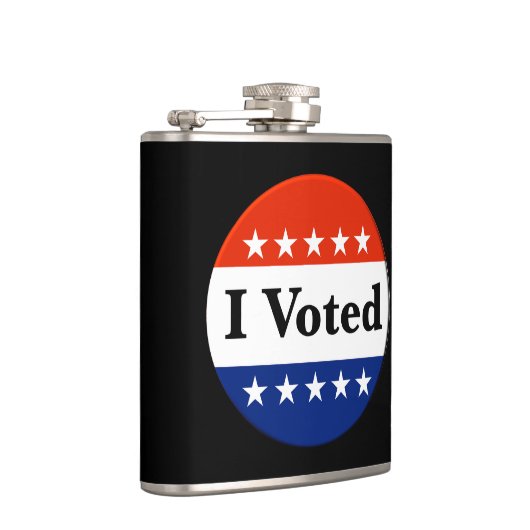 Ik heb de verkiezingen van 2026 gestemd heupfles (Rechts)