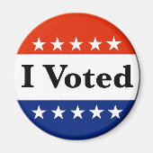 Ik heb de verkiezingen van 2026 gestemd magneet (Voorkant)