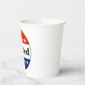 Ik heb de verkiezingen van 2026 gestemd papieren bekers (Links)