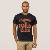 Ik heb de verkrachting overleefd t-shirt (Voorkant volledig)