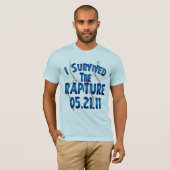 Ik heb de verkrachting overleefd t-shirt (Voorkant volledig)