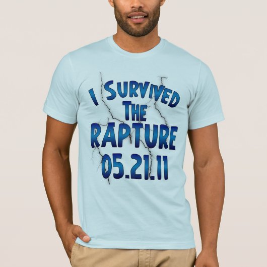 Ik heb de verkrachting overleefd t-shirt (Voorkant)