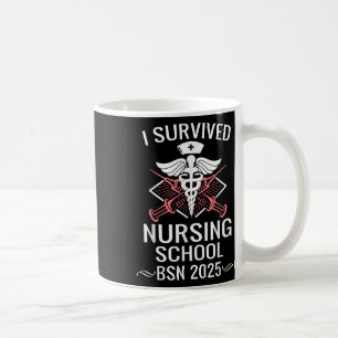 Ik heb de verpleegschool BSN CL van 2025 Nurse Gra Koffiemok