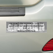 IK HEB DE VERZOEK ONDERTEKEND! BUMPERSTICKER (Op auto)