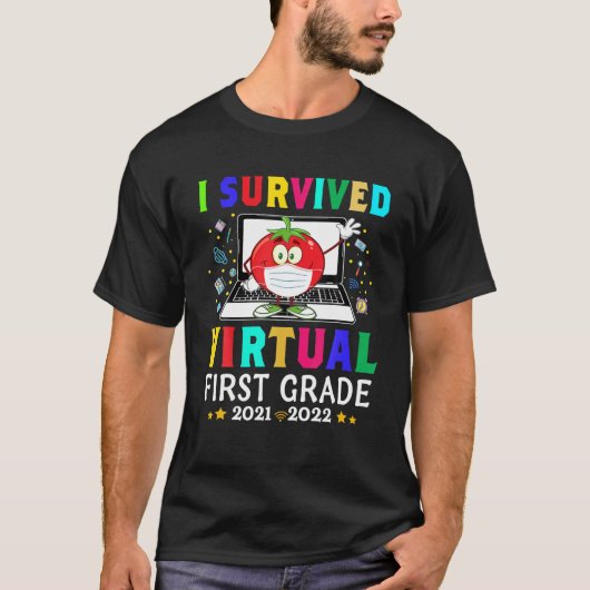 Ik heb de virtuele 1st-klasse-eindafstand van het  t-shirt (Voorkant)