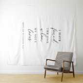 Ik Heb De Ware Gevonden Trouw Achtergrond Banner Wandkleed (In Situ (horizontaal))
