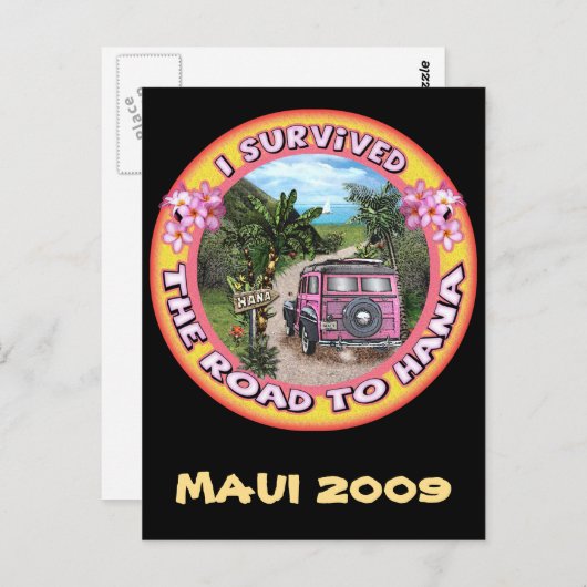 Ik heb de weg naar Hana overleefd Briefkaart (Voorkant / Achterkant)
