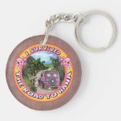 Ik heb de weg naar Hana overleefd Sleutelhanger (Achterkant)