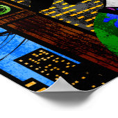 Ik heb de wereld in mijn handen (fijne Art-afdrukk Poster (Hoek)