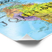 Ik heb de wereld overwonnen. foto afdruk (Hoek)