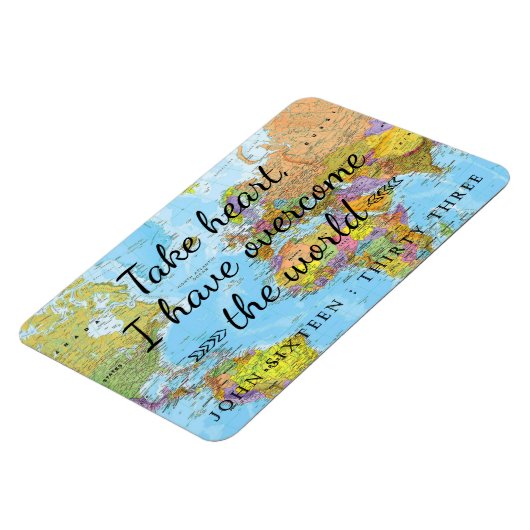 Ik heb de wereld overwonnen. magneet (Linkerzijde)