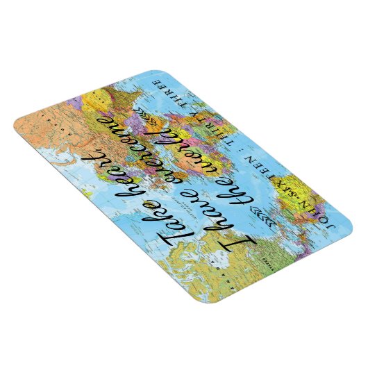 Ik heb de wereld overwonnen. magneet (Rechterzijde)