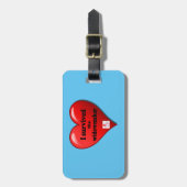 Ik heb de Widowmaker overleefd Bagagelabel (Voorkant verticaal)