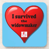Ik heb de Widowmaker overleefd Bier Onderzetter (Voorkant)
