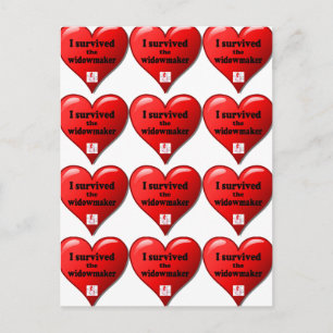 Ik heb de Widowmaker overleefd Briefkaart