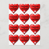 Ik heb de Widowmaker overleefd Briefkaart (Voorkant)