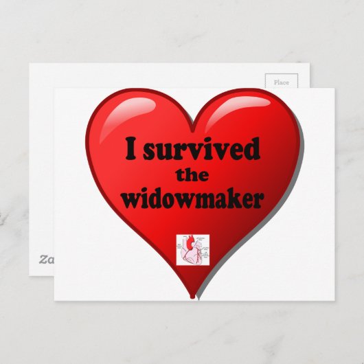 Ik heb de Widowmaker overleefd Briefkaart (Voorkant / Achterkant)