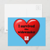 Ik heb de Widowmaker overleefd Briefkaart (Voorkant / Achterkant)