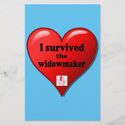 Ik heb de Widowmaker overleefd Briefpapier (Voorkant)