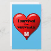 Ik heb de Widowmaker overleefd Briefpapier (Voorkant / Achterkant)